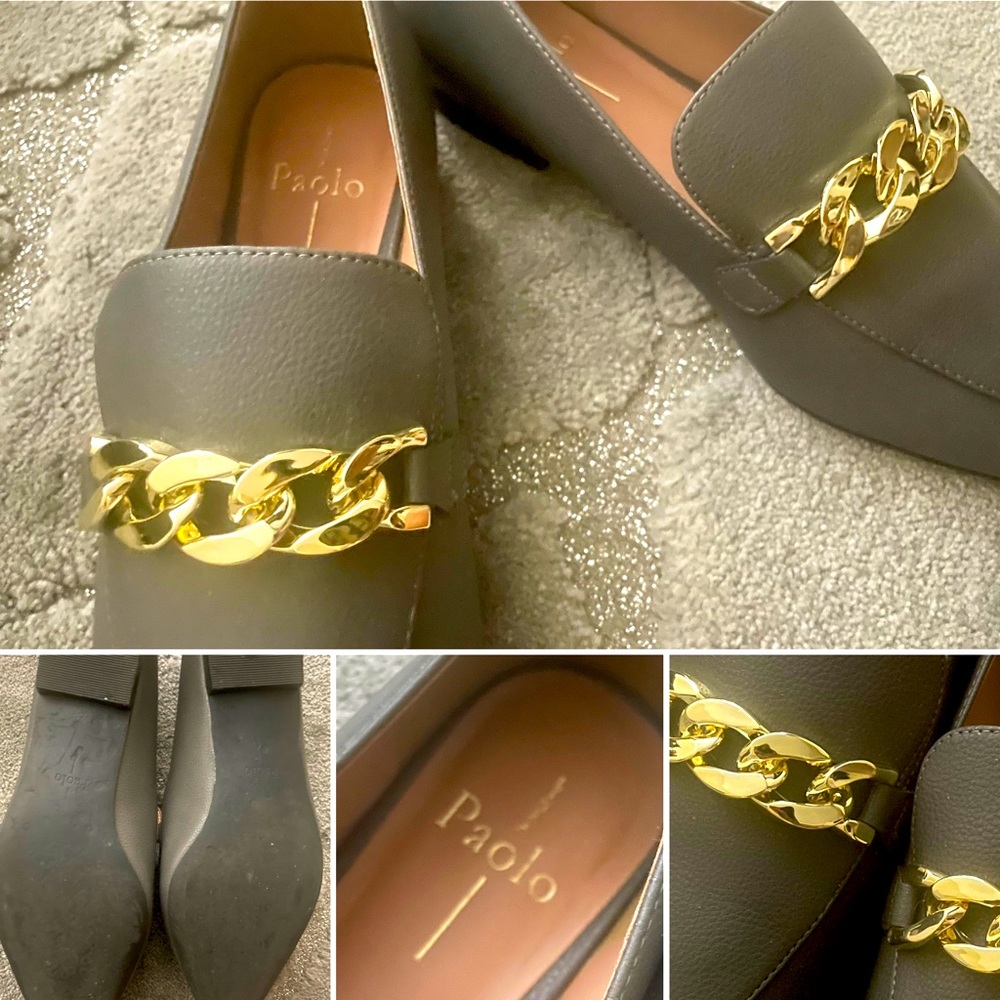 Linea Paolo Pointed Leather Flat
